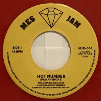 Pad Anthony – Hot Number / Hot Dub 7" Vinyl