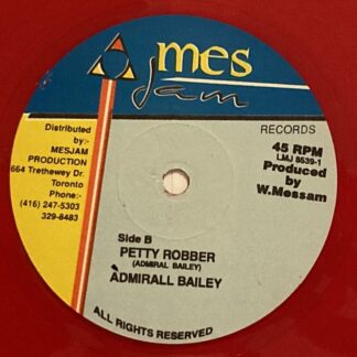 Admiral Bailey / Judas – Petty Robber / No Joke 12" Vinyl